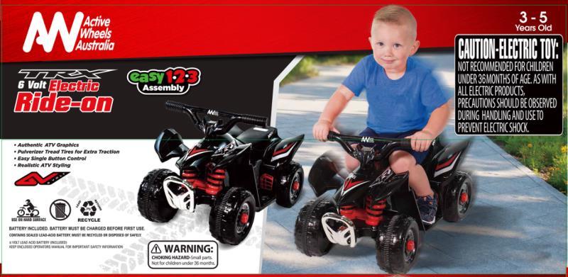 volt electric quad bike