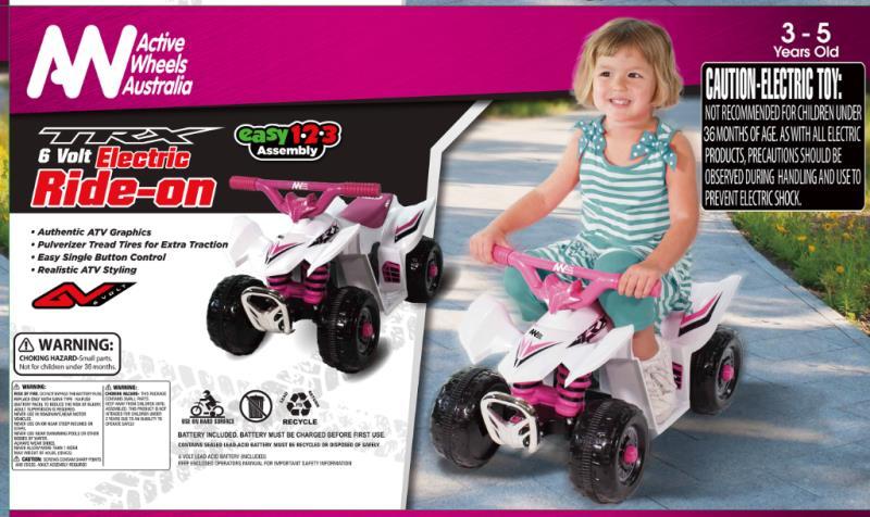 girls electric quad bike