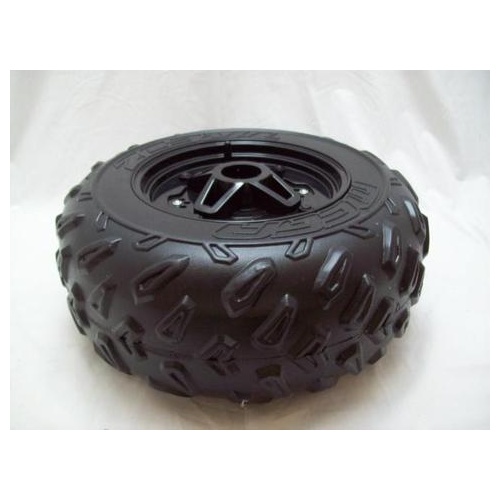 Wheel Rear To Suit 24 Volt EC-1113 Grizzly (With Wheel Cover Plugs)